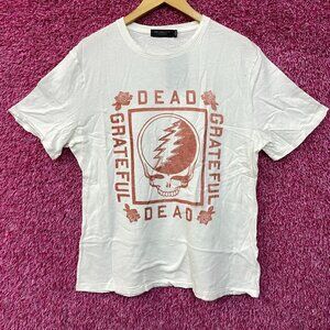 Junk Food Grateful Dead "Steal Your Face" Rock Band Graphic T-Shirt Large